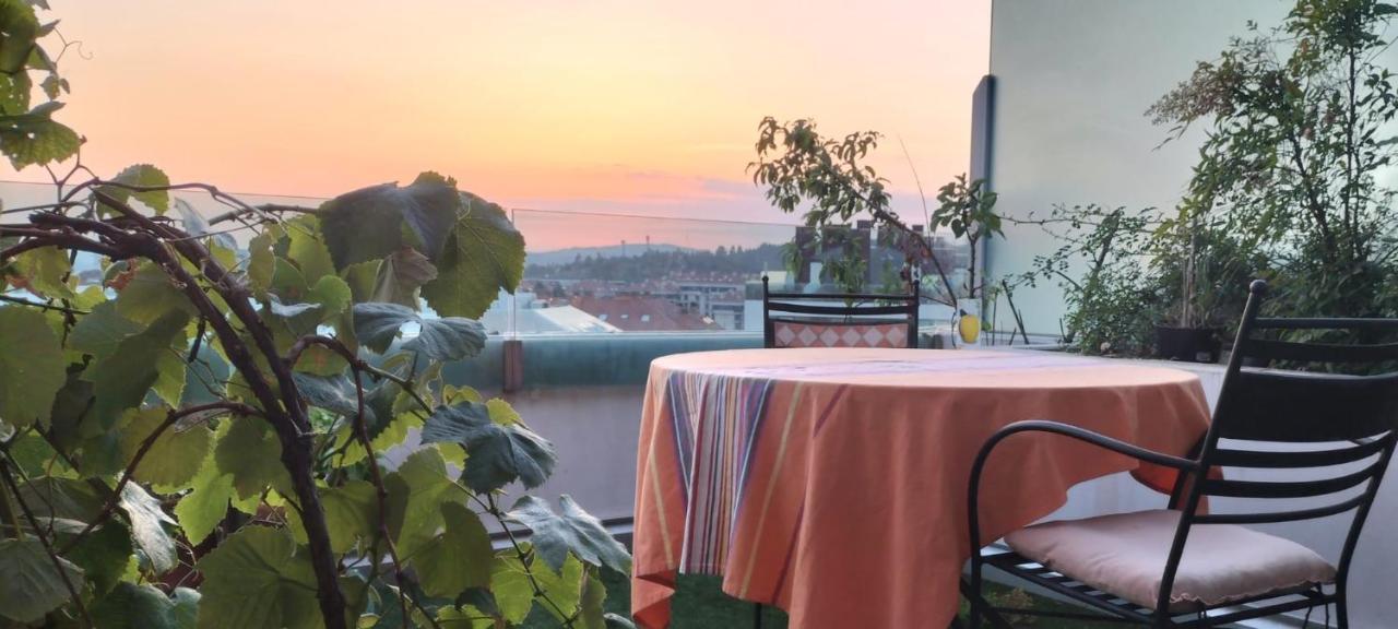 Preciosa Habitacion Suite En Atico Con Terraza Santiago de Compostella Buitenkant foto